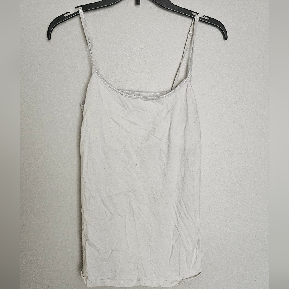 White Sleeveless Top